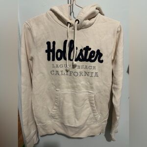 Hollister Off-White Fleece Jacket